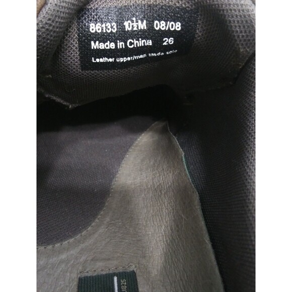 Clarks Men's Size 10.5 Booker Brown Antique Leather Distressed Oxfords Lace Up - Picture 9 of 11